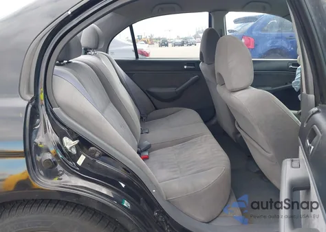 2004 Honda Civic Lx из США, поврежденный, VIN 2HGES16524H582596